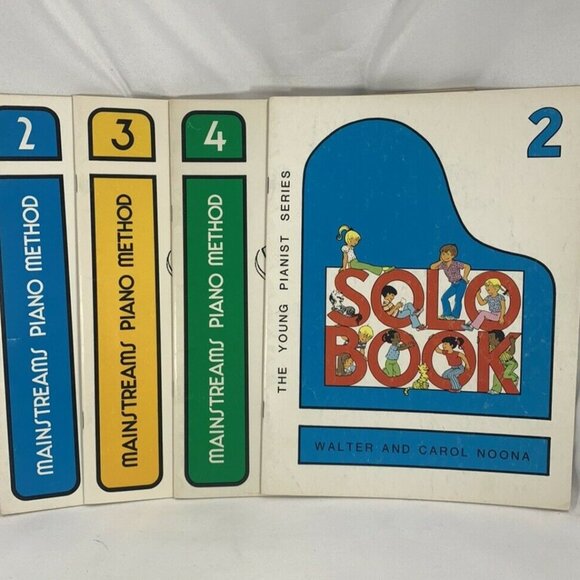 Other - 4 Mainstreams Piano Method Walter And Carol Noona Piano Music Sheet Books